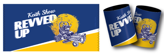 The Keith Show mecrchandiseing stubby holders
