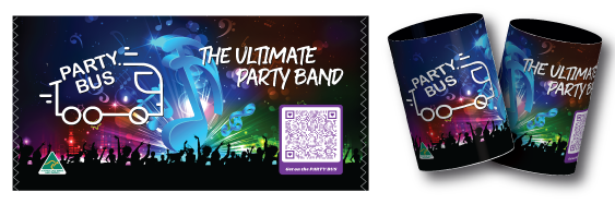 The Party Bus  stubby holders